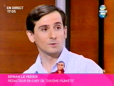 Erwan Le Vexier sur Direct 8